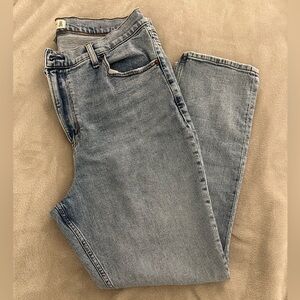 Abercrombie Curve Love 90s Slim Straight Jeans